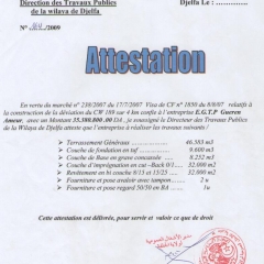 attestaion de bonne execution 003